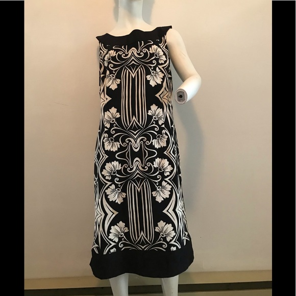 Connected Apparel sleeveless black and white Cocktail dress - Picture 2 of 4